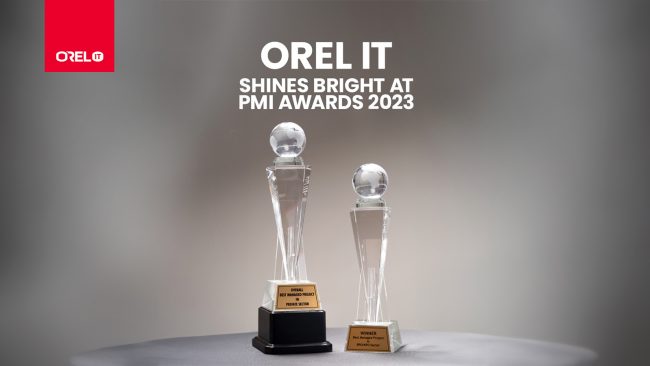 OREL IT shines bright at PMI Awards 2023