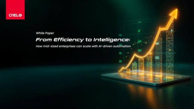 Whitepaper – From Efficiency to Intelligence From Efficiency to Intelligence - Mid-Sized Enterprise AI Scale Innovation